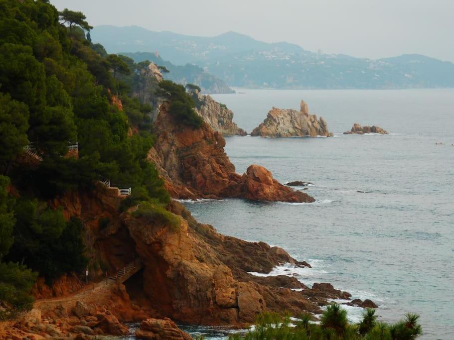 Apartamento Blanes Playa Екстериор снимка