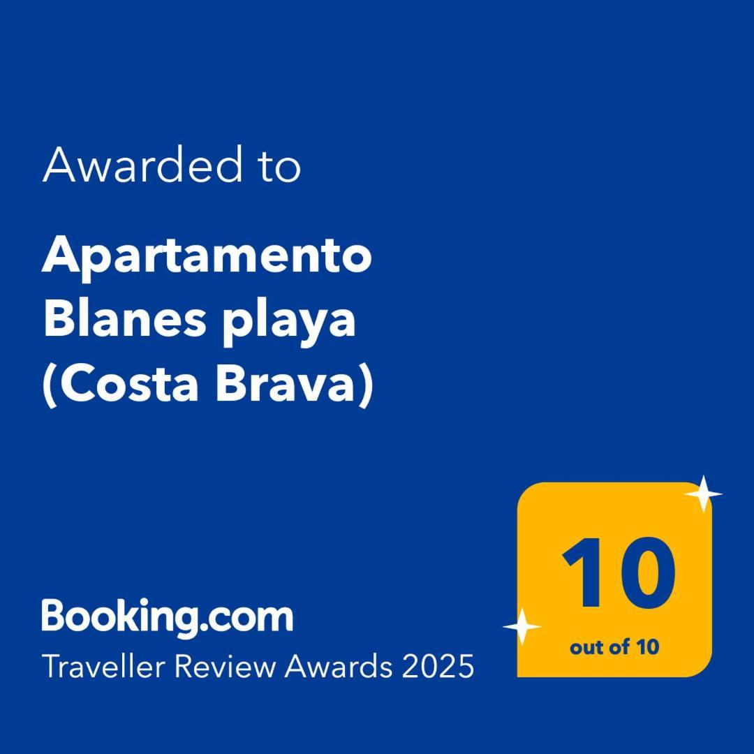 Apartamento Blanes Playa Екстериор снимка